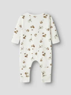 Hot Name It Animal Zip 2-pak Natdragt, , 80 cm Jet Stream