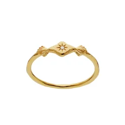 Maanesten Annie Ring, , 57 Gold Plated