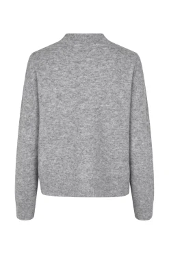 Samsøe Samsøe Anour o-n Striktrøje, , L*Dame Strik & Sweatshirts