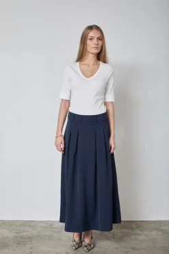 Co'Couture AnyaCC Pleat Nederdel, , M*Dame Nederdele