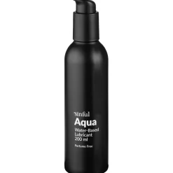 New Sinful Aqua Vandbaseret Glidecreme, 200 ml