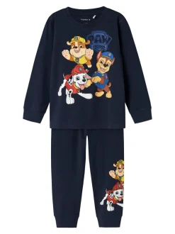 Best Name It Arlo Pawpatrol Natsæt, , 86 cm Navy Blazer