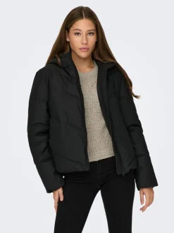 Outlet JDY Arnhem Short Puffer Jakke, , XS Black