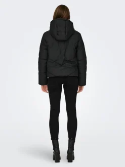 Outlet JDY Arnhem Short Puffer Jakke, , XS Black