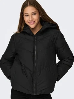 Outlet JDY Arnhem Short Puffer Jakke, , XS Black