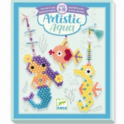 Djeco Artistic Aqua Dyr Fra Havet Perlesæt*Børn Kreativ Leg