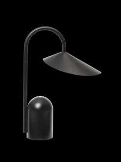 Discount ferm LIVING Arum Portable Bordlampe, Black