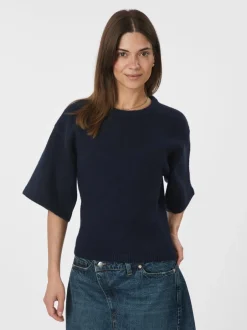 Neo Noir Asha Knit Tee Bluse, , 38*Dame Strik & Sweatshirts