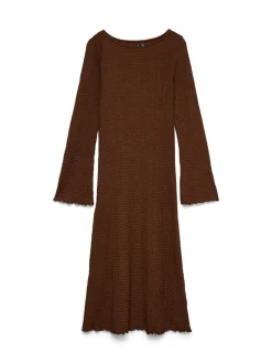 Online Vero Moda Ashely Flared Kjole, , M Shaved Chocolate