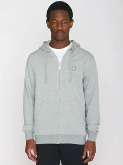 Knowledge Cotton Apparel Ask Zip Hættetrøje, , L* Sweatshirts & Trøjer