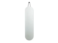 Discount Zone A-Wall Mirror Vægspejl, , 30x120 cm Black