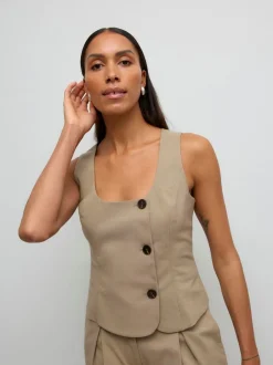 Sale AWARE Ayah Vest, , 44 Dune