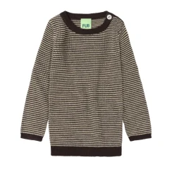 New FUB Baby Rib Bluse, , 74 cm Mocca/Wheat