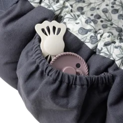 Online Sebra Babynest, Blue Olive