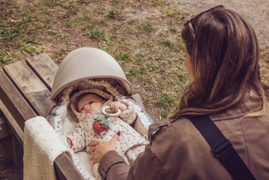 Sebra Babynest,*Børn Sengerand & Babynest