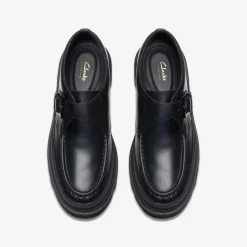 Online Clarks Badell Monk G Sko, , 44 Black Leather