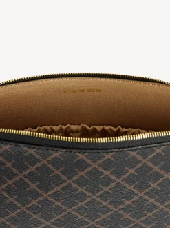 New By Malene Birger Bae Medium Kosmetikpung, Dark Chocolate