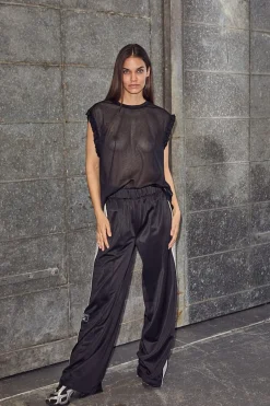 Best Haute L’Amitié Baggy Track Bukser, , M Black