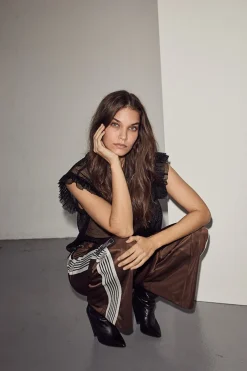 Haute L’Amitié Baggy Track Bukser, , M*Dame Bukser & Leggings