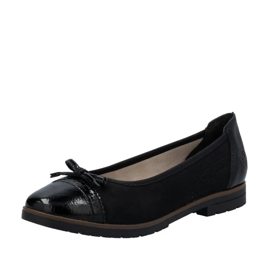 Clearance Rieker Ballerinasko, , 41 Black