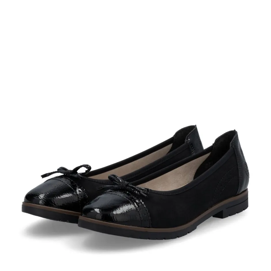 Clearance Rieker Ballerinasko, , 41 Black