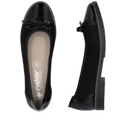 Clearance Rieker Ballerinasko, , 41 Black