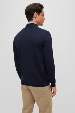 Best Boss Black Balonso Cardigan, , M Dark Blue