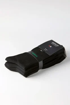 Bison Bamboo 5-pak Strømper, , 40-47 Black