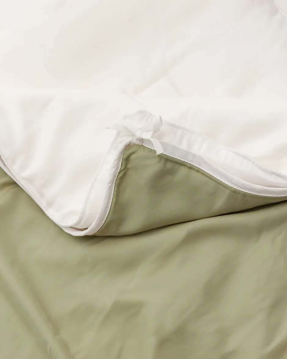 Clearance Nordic Weaving Bambus Sengetøj, , 200x220 cm Khaki