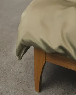 Clearance Nordic Weaving Bambus Sengetøj, , 200x220 cm Khaki