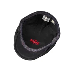 Best MJM Bang 32 Leather Flatcap, , M Black