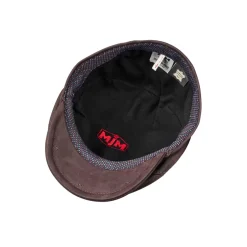 MJM Bang 32 Leather Flatcap, , XL* Huer & Kasketter