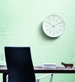 Arne Jacobsen Bankers Vægur, , Ø21 cm* Ure & Vejrstationer
