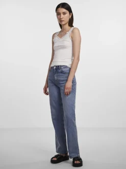 Pieces Barbera Lace Top, , M*Dame T-Shirts & Toppe