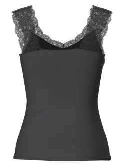 Pieces Barbera Lace Top, , XS*Dame T-Shirts & Toppe