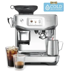 Sage Barista Touch Impress Cold Espressomaskine, Brushed Stainless Steel