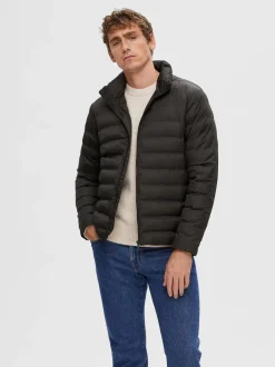 Discount Selected Homme Barry Quilted Jakke, , M Stretch Limo