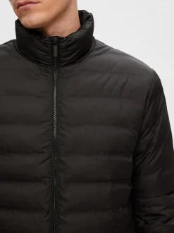 Discount Selected Homme Barry Quilted Jakke, , M Stretch Limo
