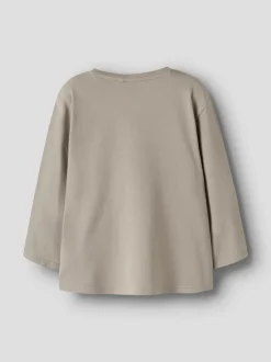 Sale Name It Bart Langærmet T-shirt, , 92 cm Vintage Khaki