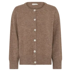 Micha Basic Cosy Detail Knit Cardigan, , L*Dame Cardigans|Strik & Sweatshirts