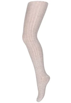 MP Denmark Basic Cotton Rib Strømpebukser, , 150 cm*Børn Sokker & Strømper