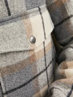 New Jack&Jones Baxter Jakke, , XXL Lead Gray