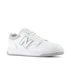 New New Balance BB480 Sneakers, , 46.5 White/Grey Matter