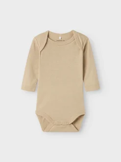 Name It Bear 3-pak Body, , 68 cm*Børn Bodies & Heldragter
