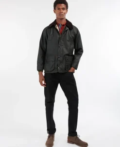 Outlet Barbour Bedale Wax Jakke, , 44 Sage