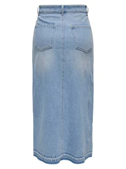 JDY Bella Denimnederdel, , L*Dame Nederdele