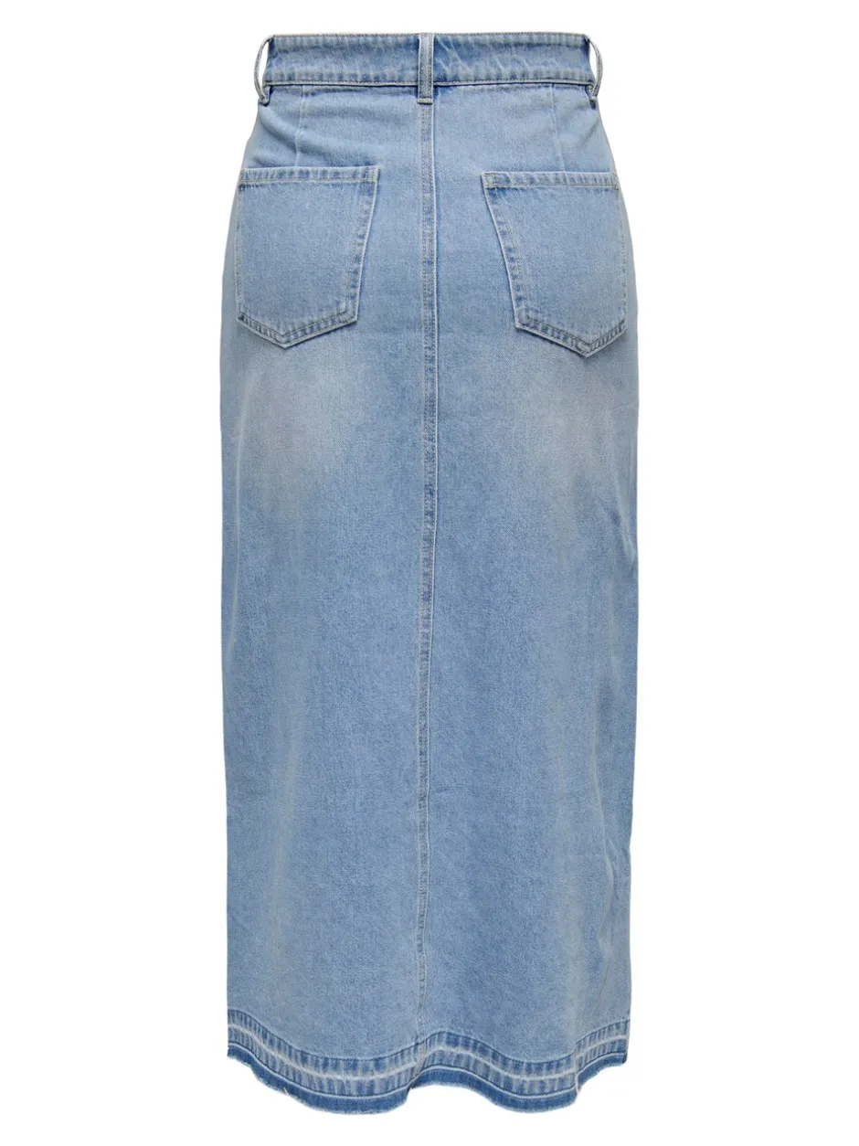 JDY Bella Denimnederdel, , L*Dame Nederdele