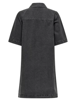 Discount ONLY Belle Denimkjole, , XS Washed Black