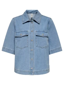 ONLY Belle Denimskjorte, , M*Dame Bluser & Skjorter