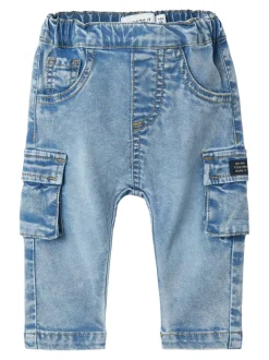 Name It Ben Baggy Cargo Jeans, , 86 cm*Børn Jeans
